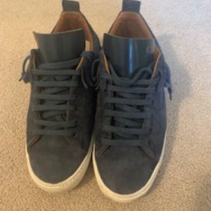 Essetuesse Suede Fringe Sneakers